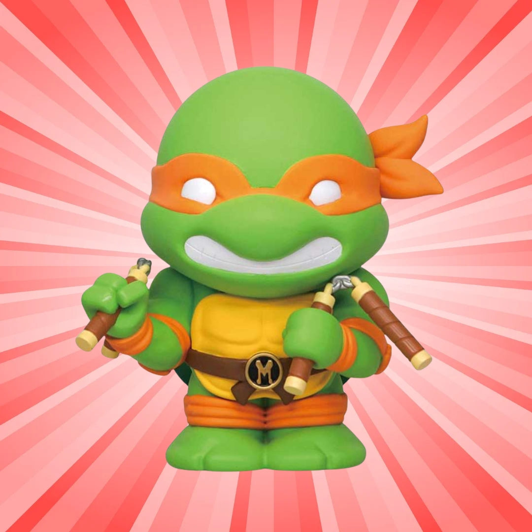 TMNT Michelangelo PVC Figural Bank