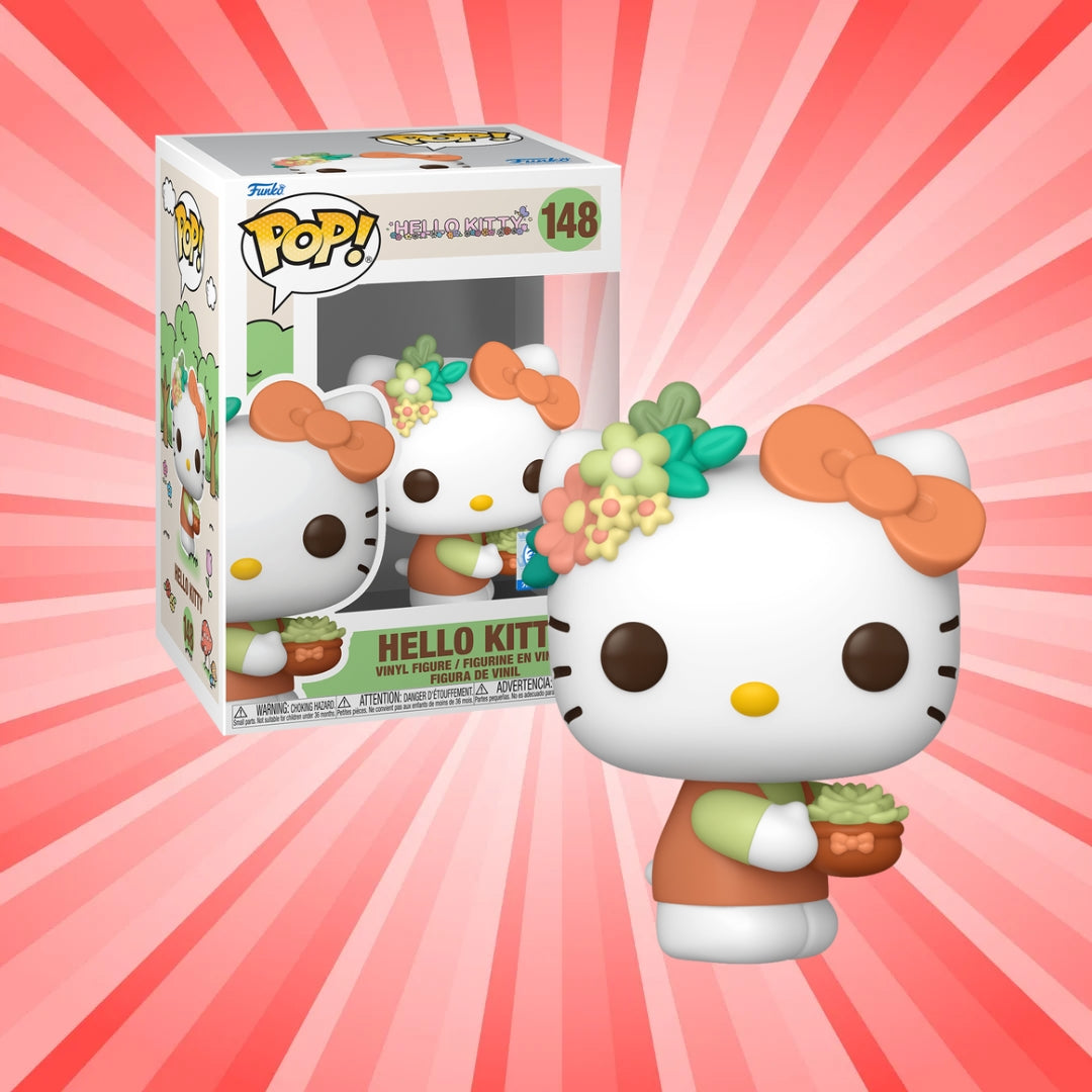 Funko POP Sanrio: HK- Hello Kitty w/Plant #148 Funko Special Edition