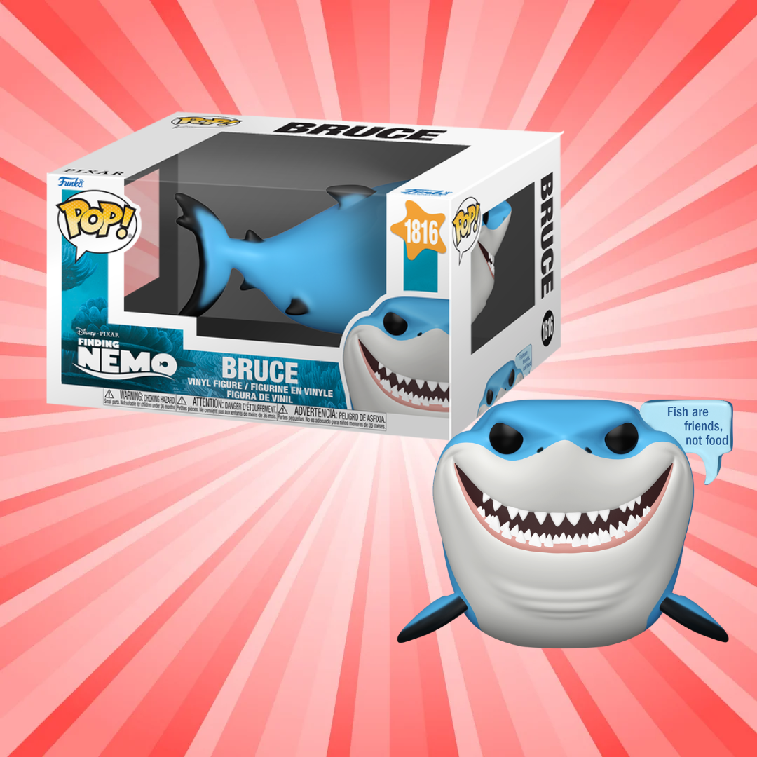 Funko Pop! Pixar: Finding Nemo - Bruce (Fish are Friends) #1816