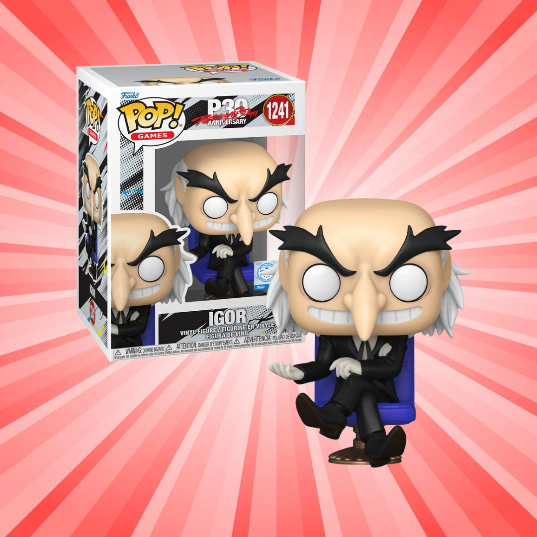 Funko POP Games: Persona 30th Anniversary - Igor #1241 Funko Special Edition