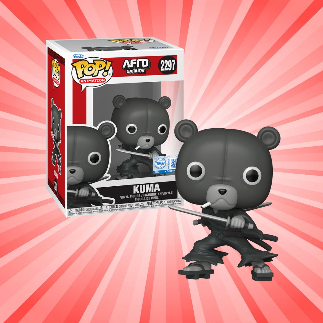 Funko POP Animation: Afro Samurai- Kuma #2297 Funko Special Edition