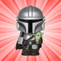Star Wars - Mandalorian with Grogu PVC Figural Bank