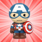 Marvel - Captain America PVC Figural Bank