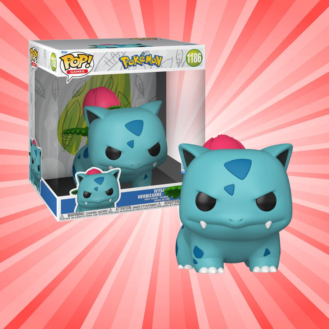Funko POP Games: Pokemon - Jumbo Ivysaur #1186