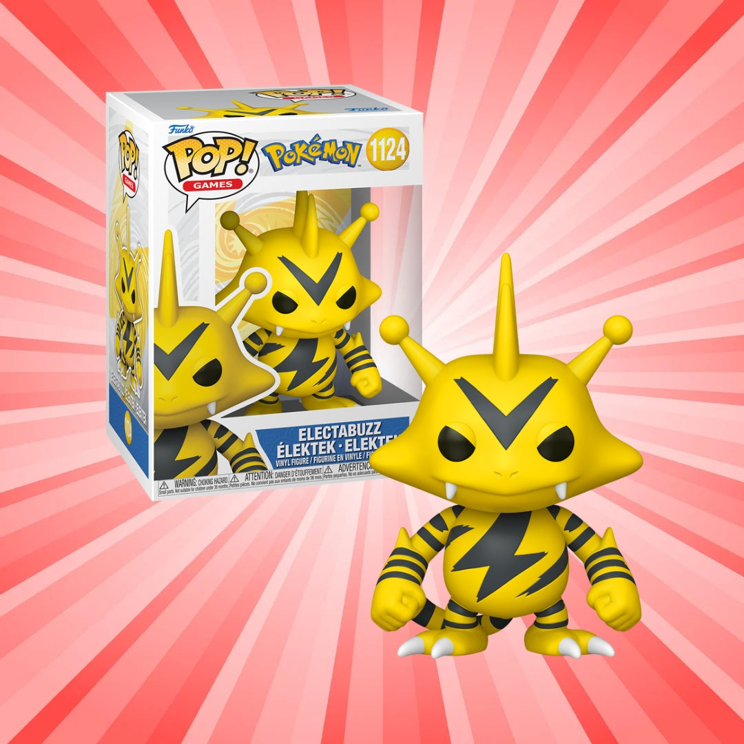 Funko POP Games: Pokemon- Electabuzz #1124