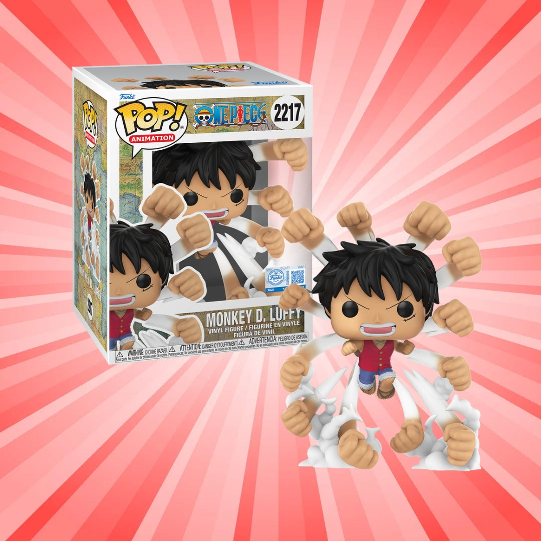 Funko Pop! Premium: One Piece - Luffy (Gum Gum Gatling) #2217 Funko Special Edition