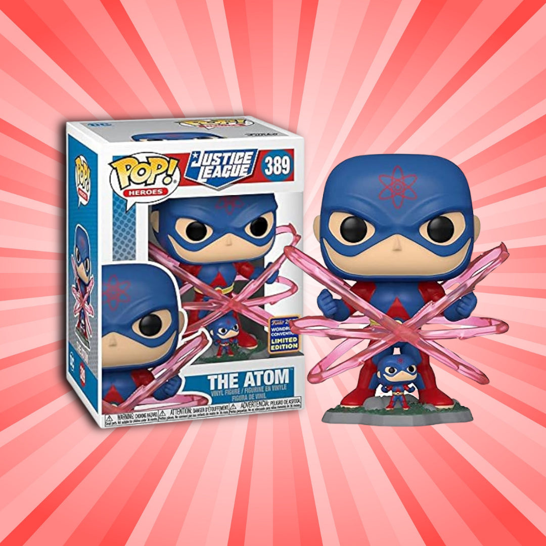 Funko Pop! Justice League: The Atom Convention Exclusive #389