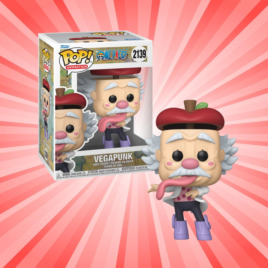 Funko POP Animation: One Piece S12- Dr Vegapunk #2139
