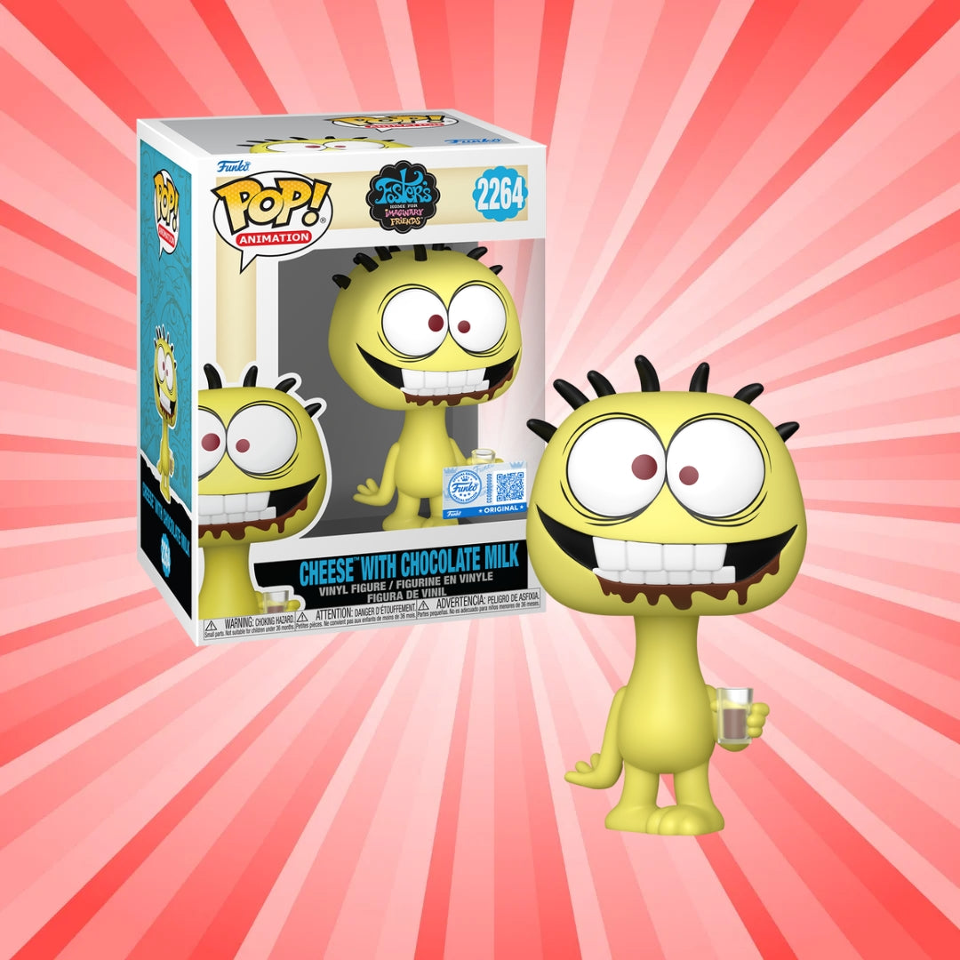 Funko POP Animation: Foster's Home for Imaginary Friends- Cheese w/Choc Milk #2264